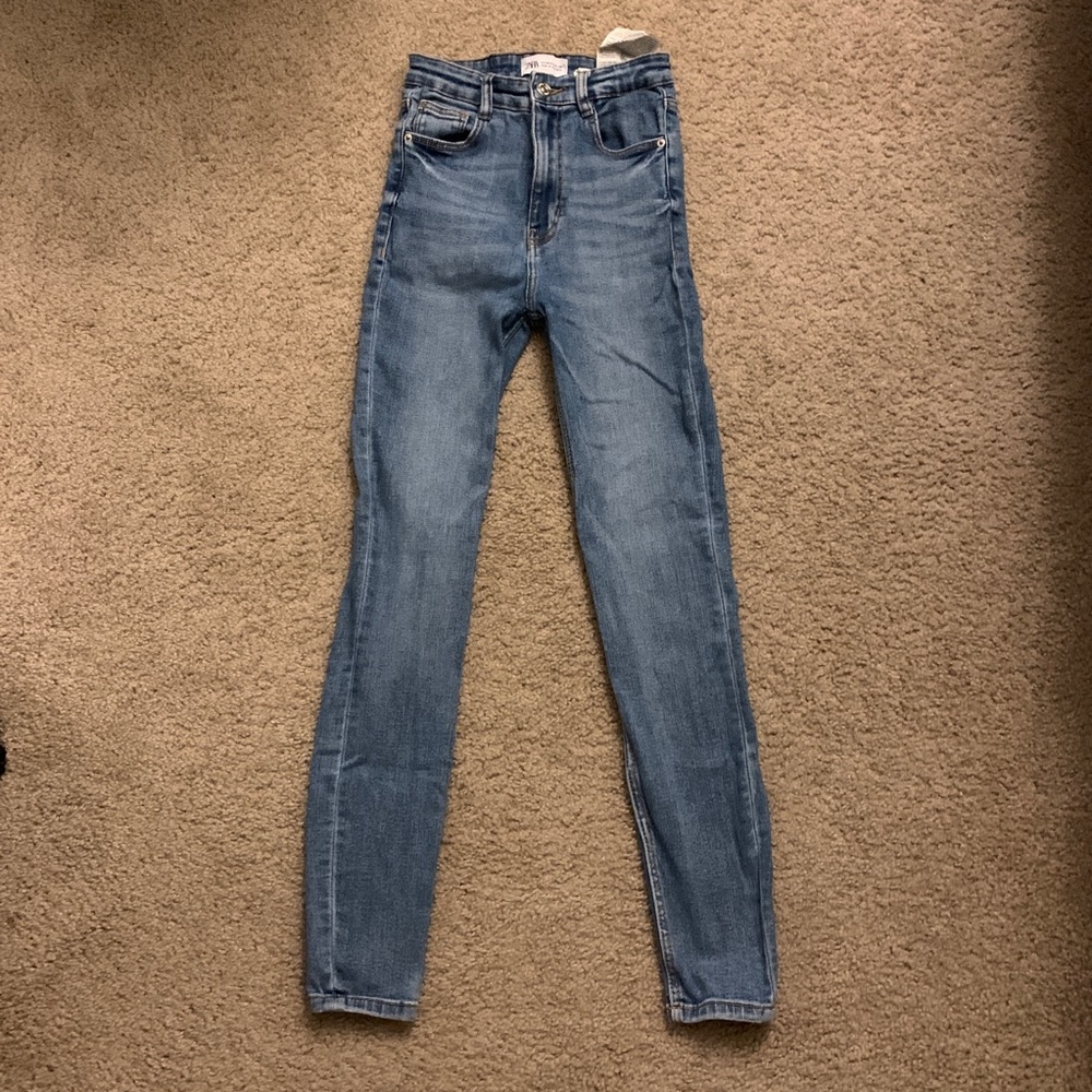 Zara high waisted jeans